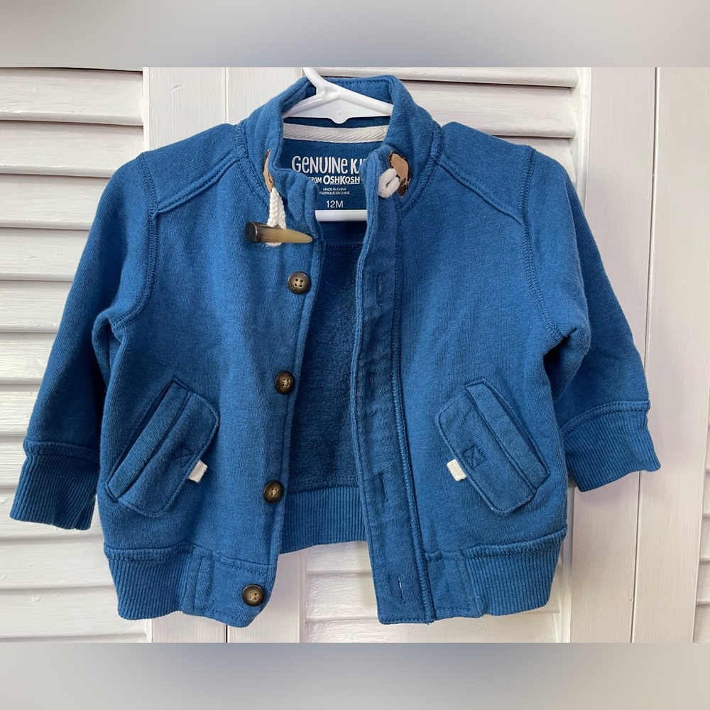 OshKosh B'gosh Cozy Blue Kids Jacket